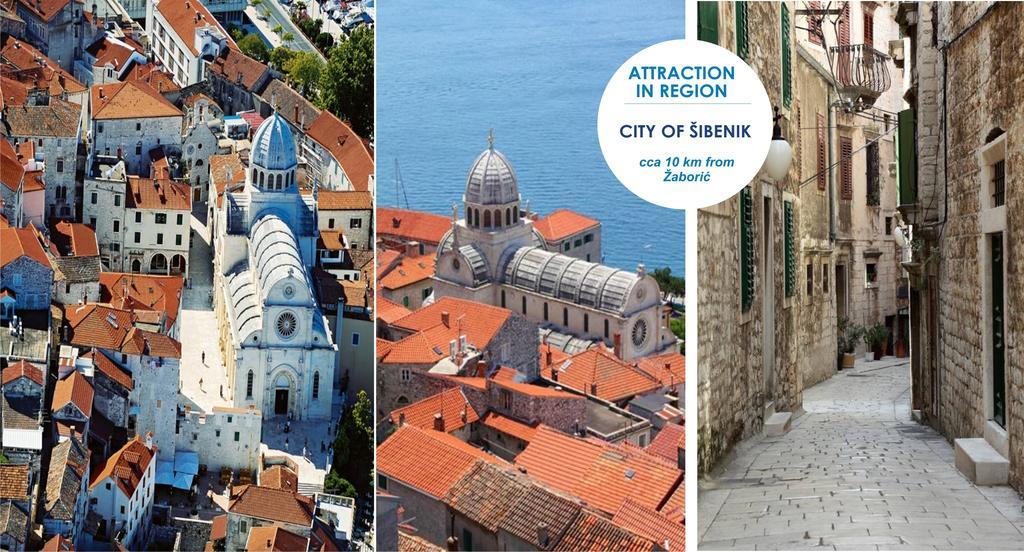 Charming Seaside Apartments Noa & Jakov, Zaboric Sibenik Exterior photo